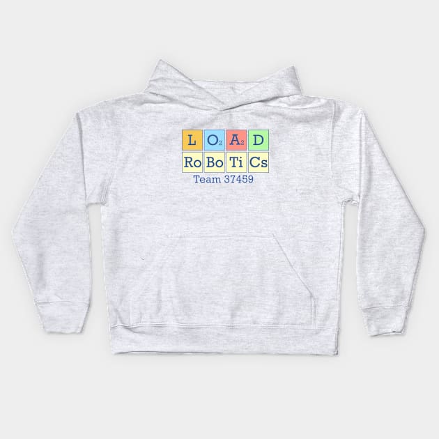 LOAD Robotics logo Kids Hoodie by LegoLoadRobotics